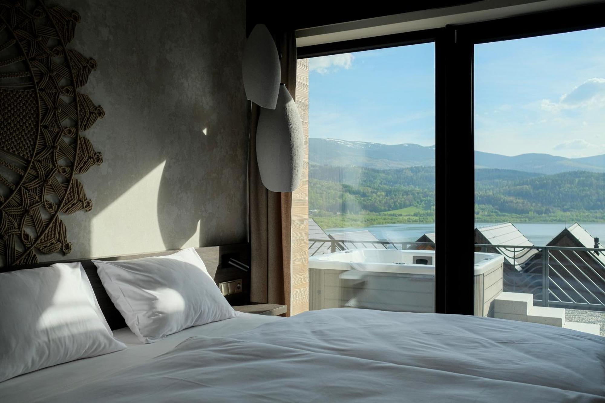 Wille W Lake Hill Karkonosze Resort & Spa Sosnówka Kültér fotó